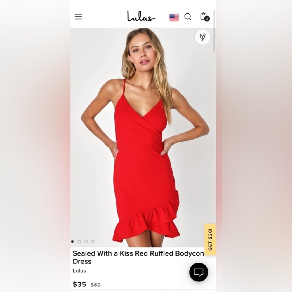 Lulu’s Sealed with a Kiss Bodycon Dress
